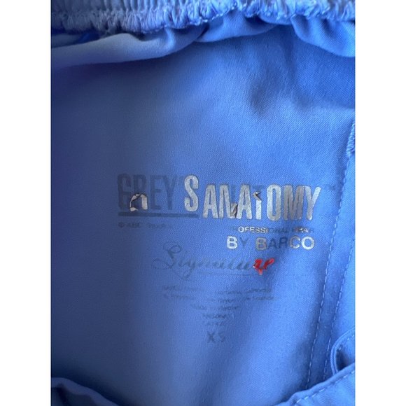 Grey's Anatomy Scrub Pants by Barco Size XS RN60681 Style 2208 Medical Blue - Picture 7 of 9